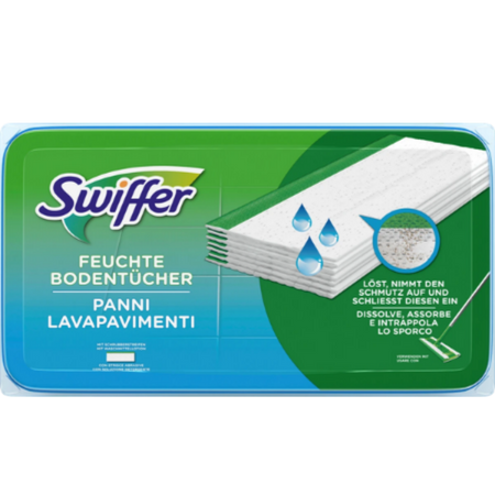 Swiffer Sweeper Wet Wipes Recharge - 24 PCS