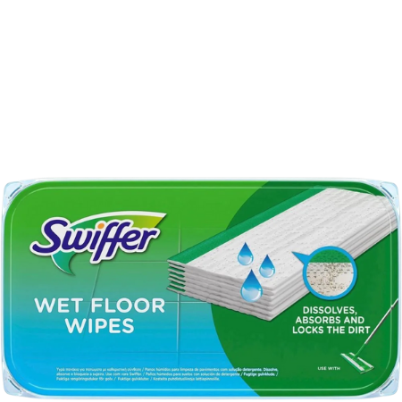 Recharge de lingettes humides Swiffer - 12 PCS