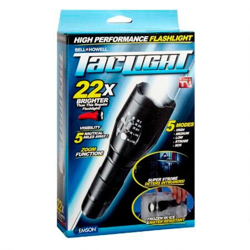 Taclight LED baklja s zumom