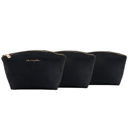 Blu Byblos Tapir toalettbagage Set Black 3 PCS