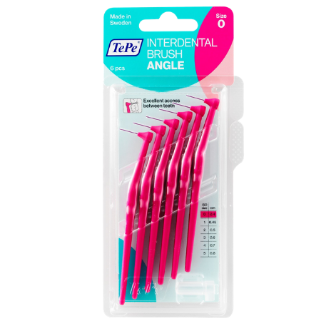 TePe Interdental Brush Angle sz. 0 - 6 pcs