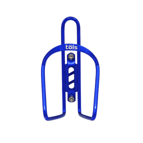 Töls aluminiumflaskhållare till cykel - blå