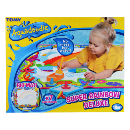 Tomy Aquadoodle Super Rainbow Deluxe Ritning Mat