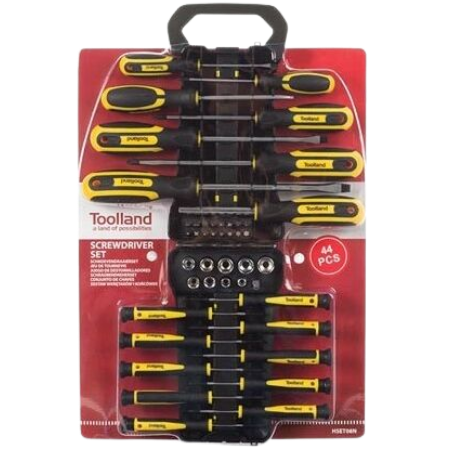 Toolland Hset08n Set odvijača - 44 PCS