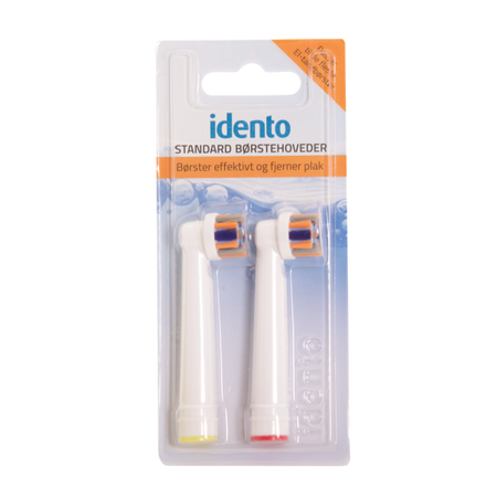 Idento Standard Brush Heads - 2 artiklar