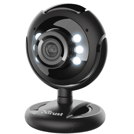 Încrederea Spotlight Pro Webcam w. Microfon și lumină