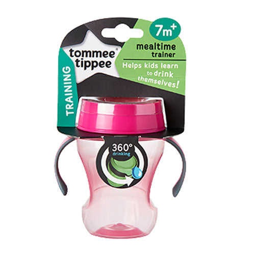 Tommee Tippee 360 ​​Feedtime Trainer Cup 7 meses + - rosa