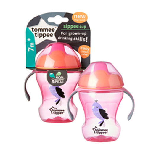 Tommee Tippee Training Sippee Cup 7 meses + - rosa