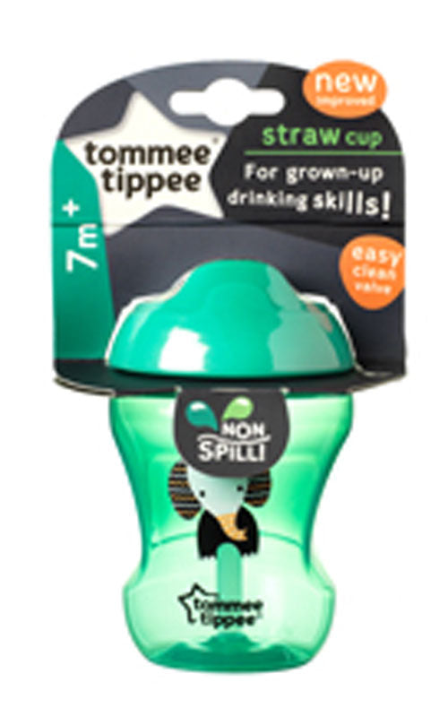 Tommee Tippee Training Straw Cup 7 Months+ - Green