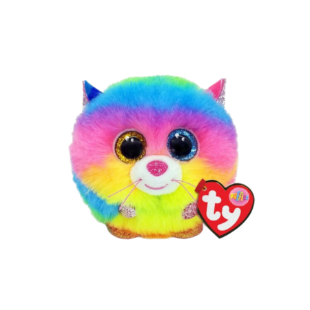 Ty Puffies Gizmo Rainbow Kat