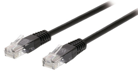 Valueline Cat5e UTP -Network Cable Black - 10 metriä