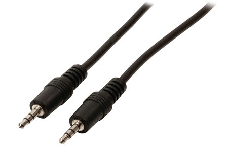 Valueline Stereo Audio Cable Black - 5 metriä