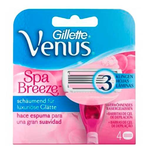 Gillette Venus Spa Breeze - 4 Pack