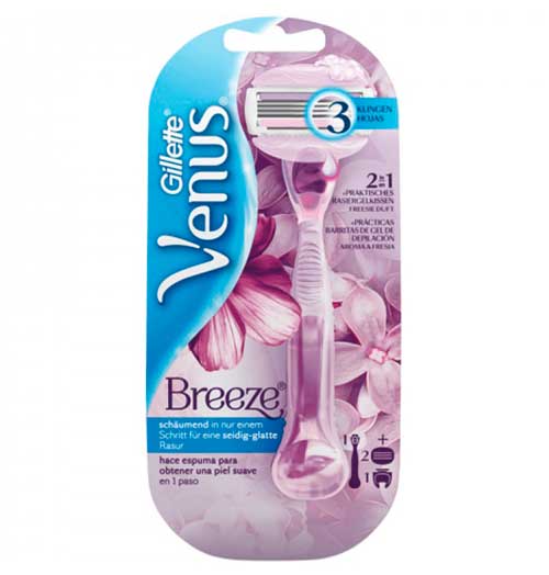 Gillette Venus Breezor Razor & Blades