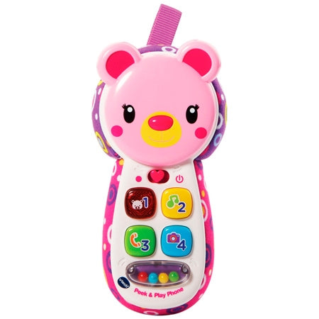 VTech Peek & Play Toy Mobile - Pink