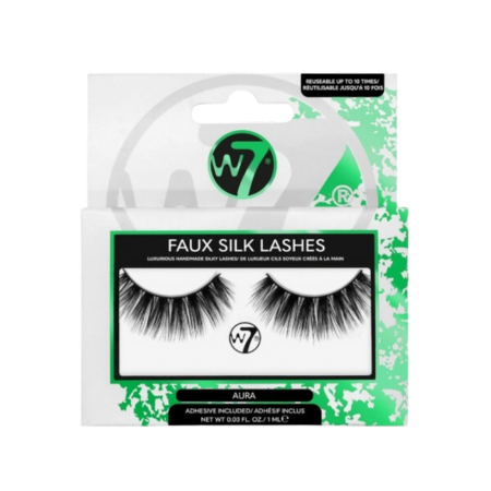 W7 Faux Silk Lashes Aura Fake Eyelashes