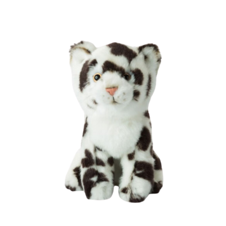 WWF Snow Leopard Teddy Bear - 15 cm